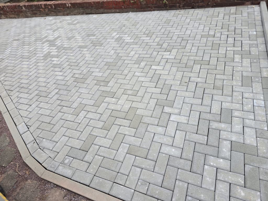 Pflasterarbeiten – Nachher